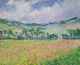 Pole maków w pobliżu Giverny, 1885
